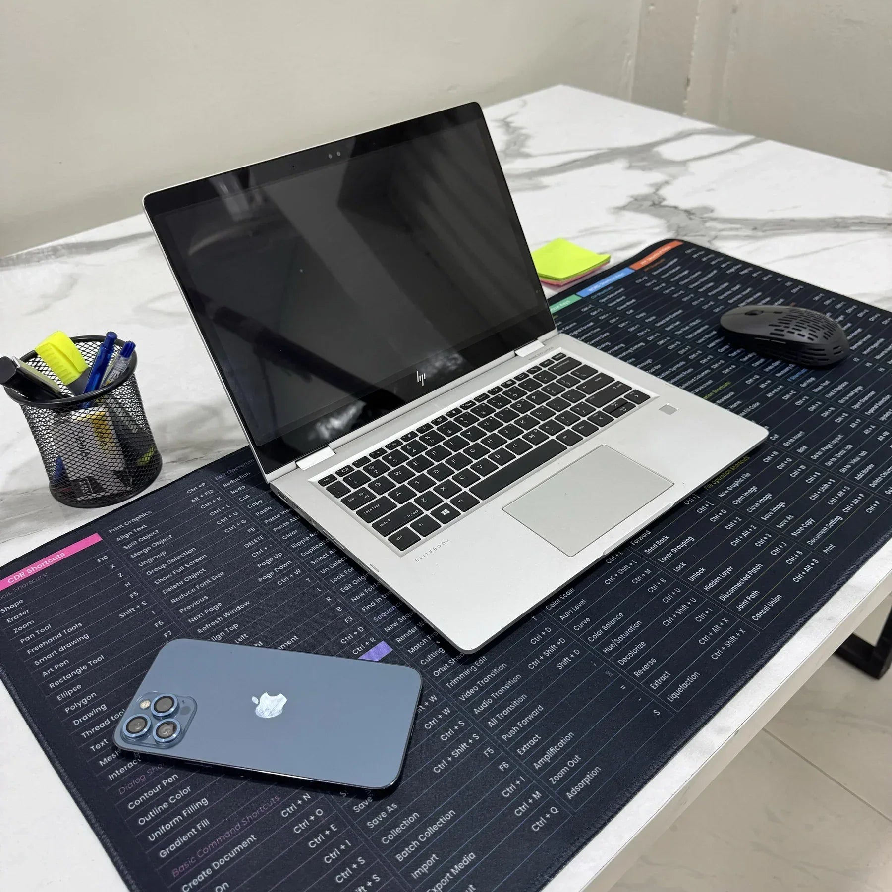 Anti-slip Keyboard Pad with Office And Adobe Software Shortcuts - Khareedlo.com.pk