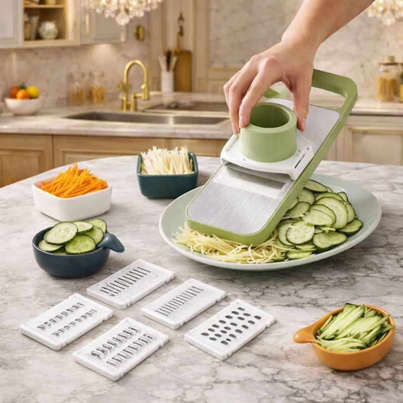 5 in 1 Vegetable Cutter Multifunctional grater and cutter