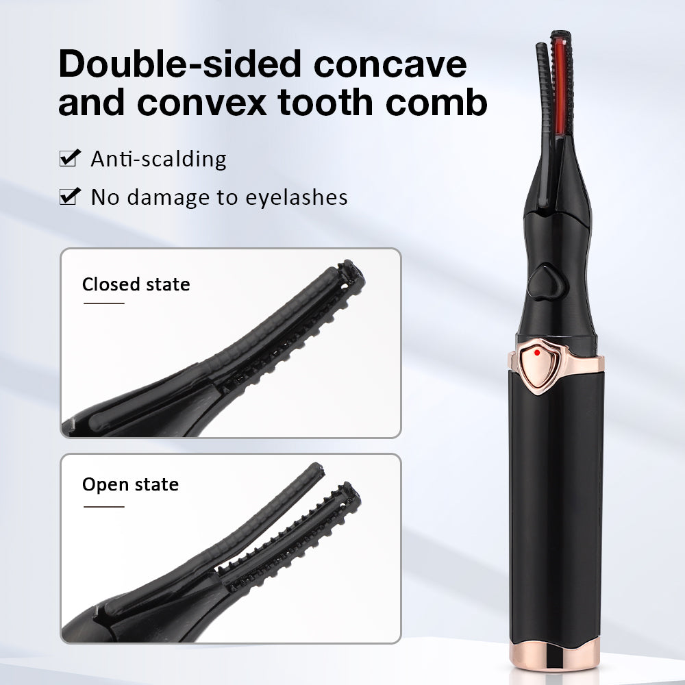 Portable Mini Rechargeable Electric Eyelash Curler