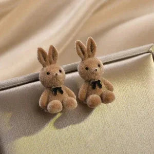 CUTE RABBIT EARRINGS (2 PAIR) - Khareedlo.com.pk