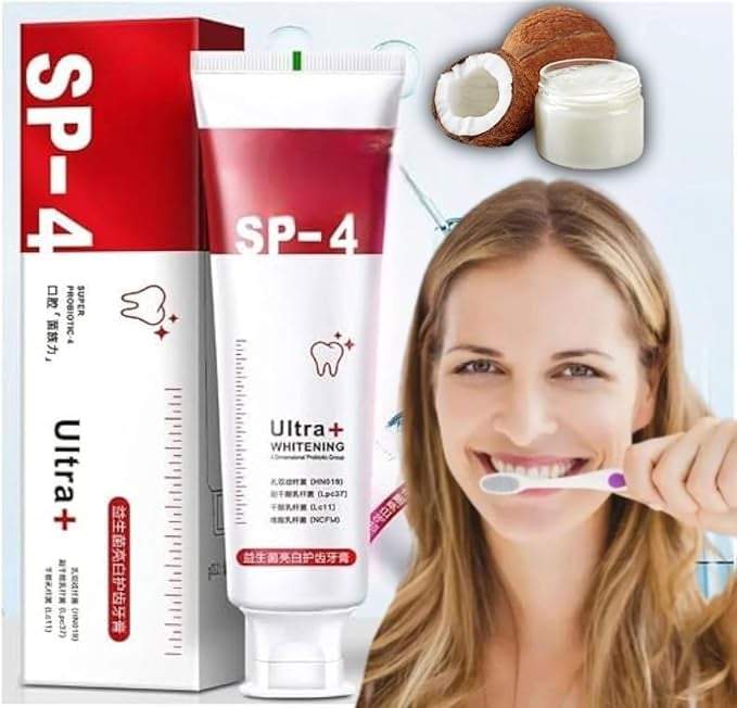 SP-4 Ultra+ Whitening Toothpaste