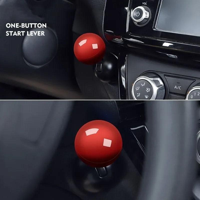 CAR BALL-SHAPED ONE-TOUCH START COVER - Khareedlo.com.pk