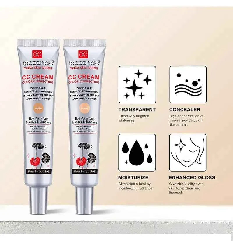 CC Cream Light Shade buildable tinted color corrector