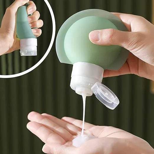 3 PCS TRAVEL BOTTLES FOR TOILETRIES - Khareedlo.com.pk