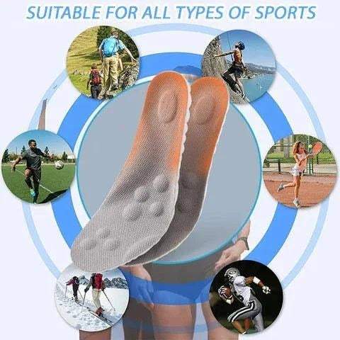 4D Comfy Shoes Insoles - Khareedlo.com.pk