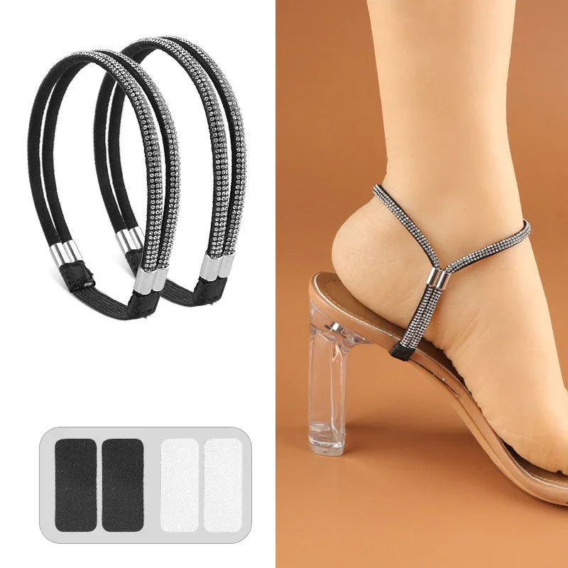 Elastic Shoe Ankle Straps(1 PAIR) - Khareedlo.com.pk
