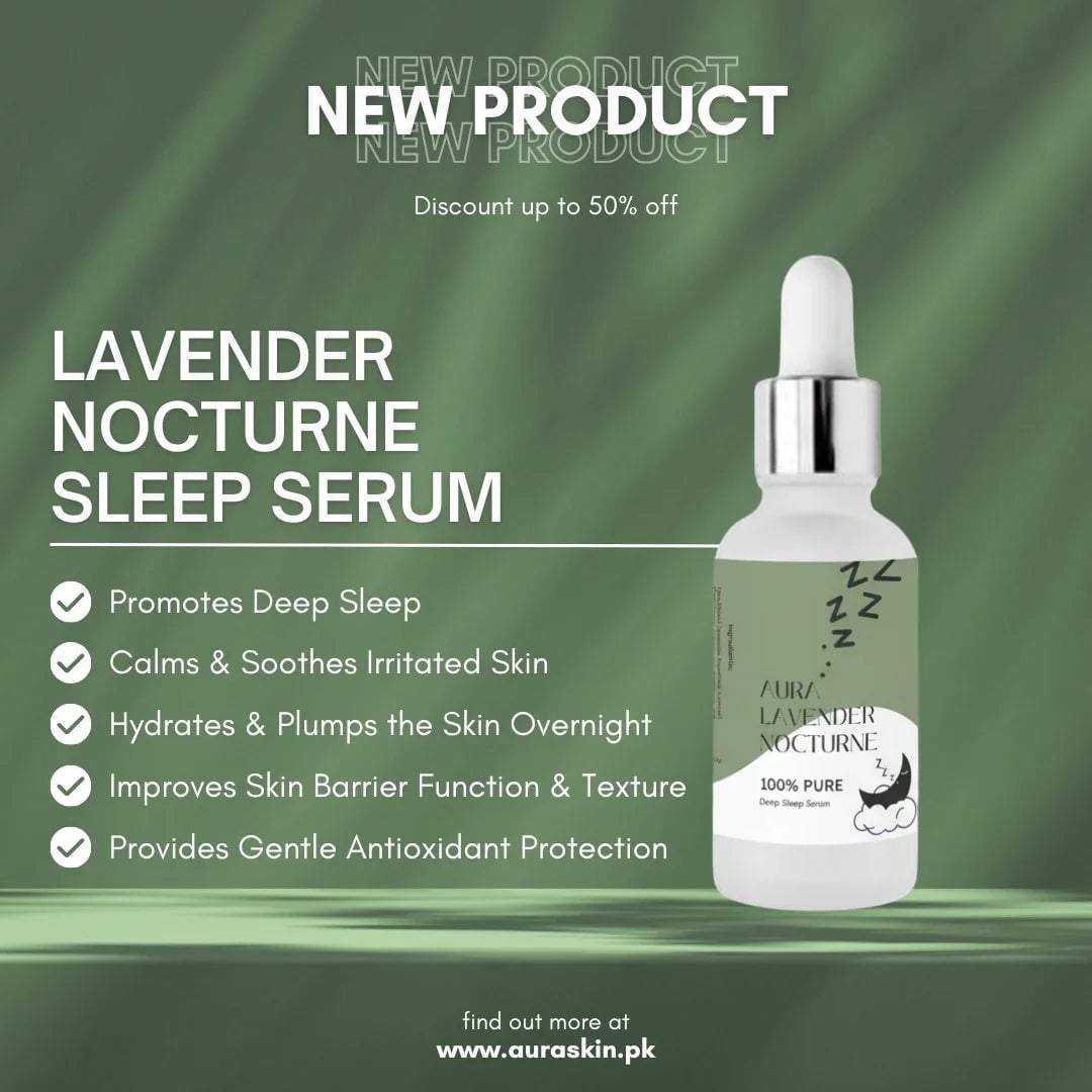 Aura Lavender Nocturne Sleep Serum - Khareedlo.com.pk