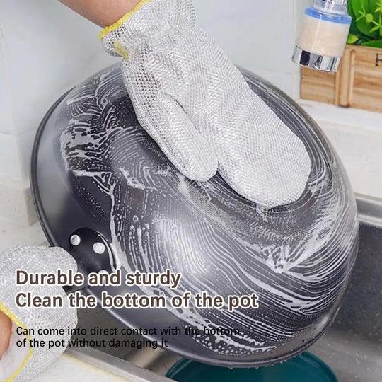 Dishwashing Cleaning Gloves (Mega Sale) - Khareedlo.com.pk