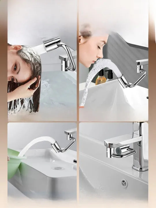Rotating Faucet Extender Nozzle
