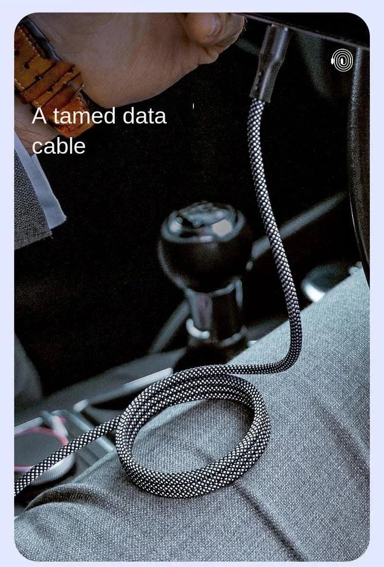 Fast Charging Magnetic USB Cables Wire Cord - Khareedlo.com.pk