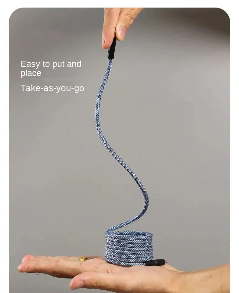 Fast Charging Magnetic USB Cables Wire Cord - Khareedlo.com.pk