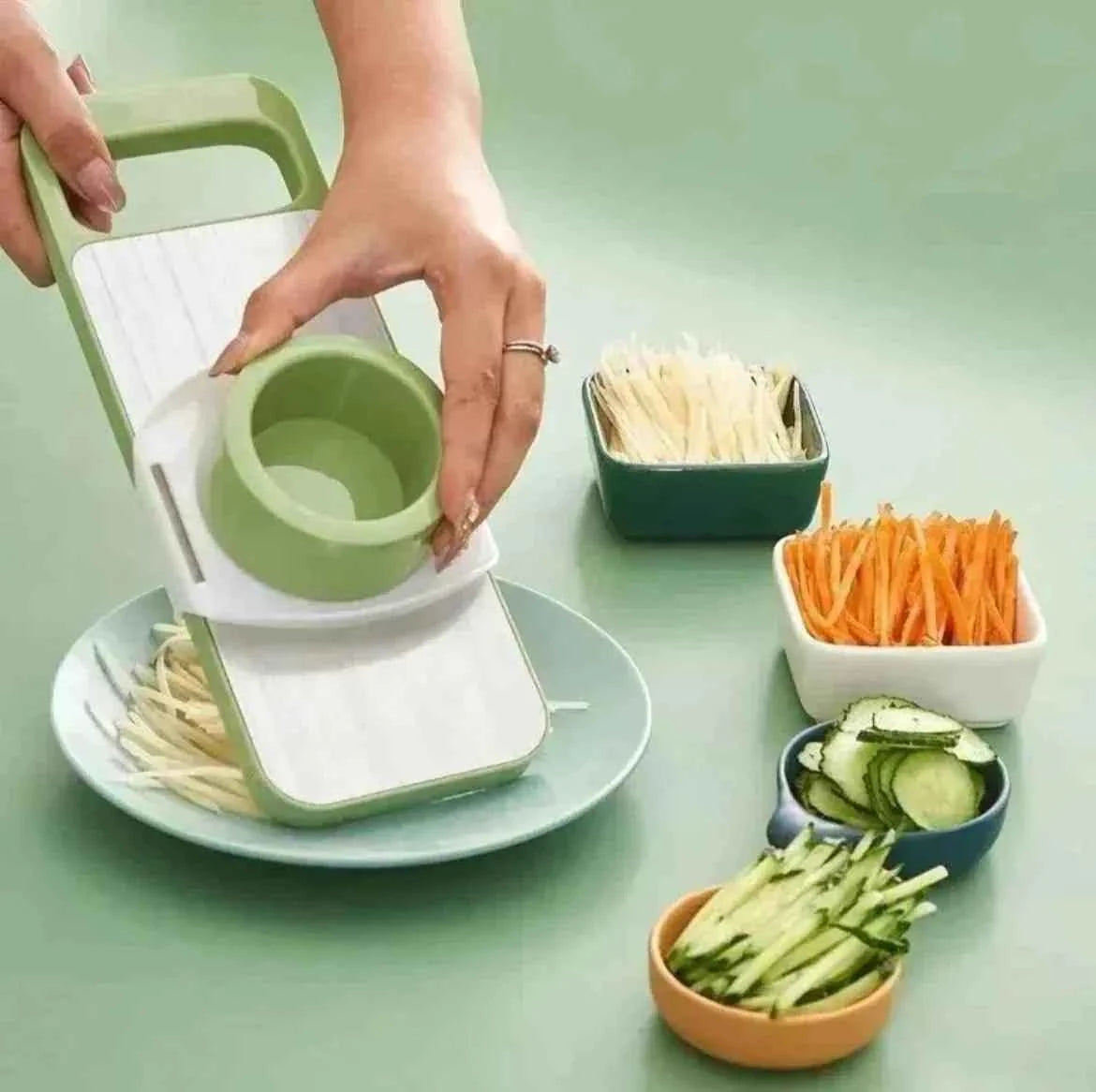 5 in 1 Vegetable Cutter Multifunctional grater and cutter