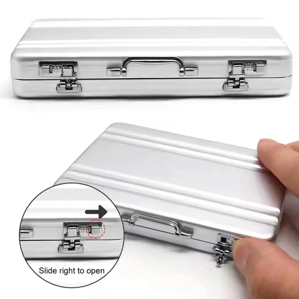 Briefcase Miniature Cards Holder RFID Wallet Realistic - Khareedlo.com.pk