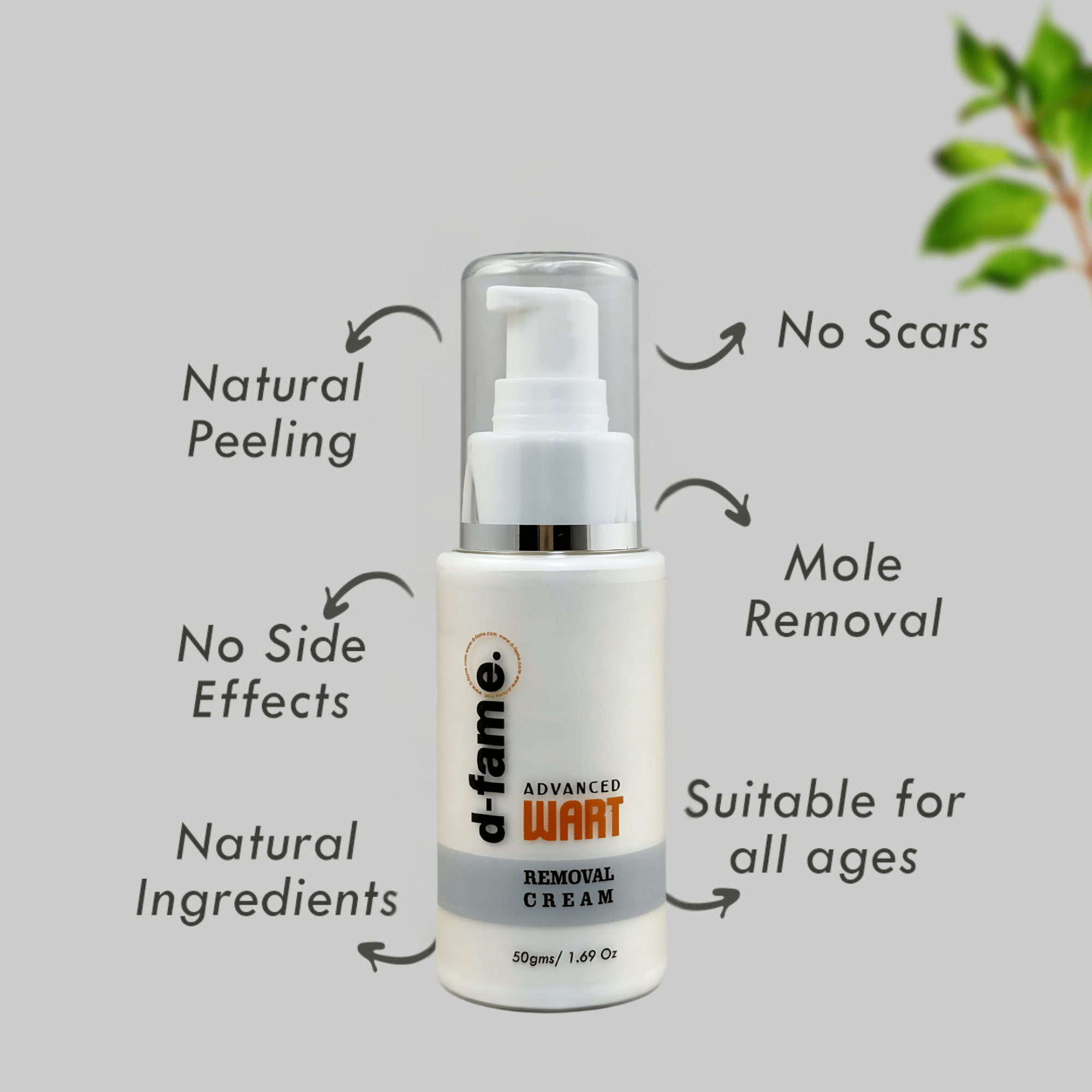 D-Fame Advanced Wart Removal Cream – Fast Results