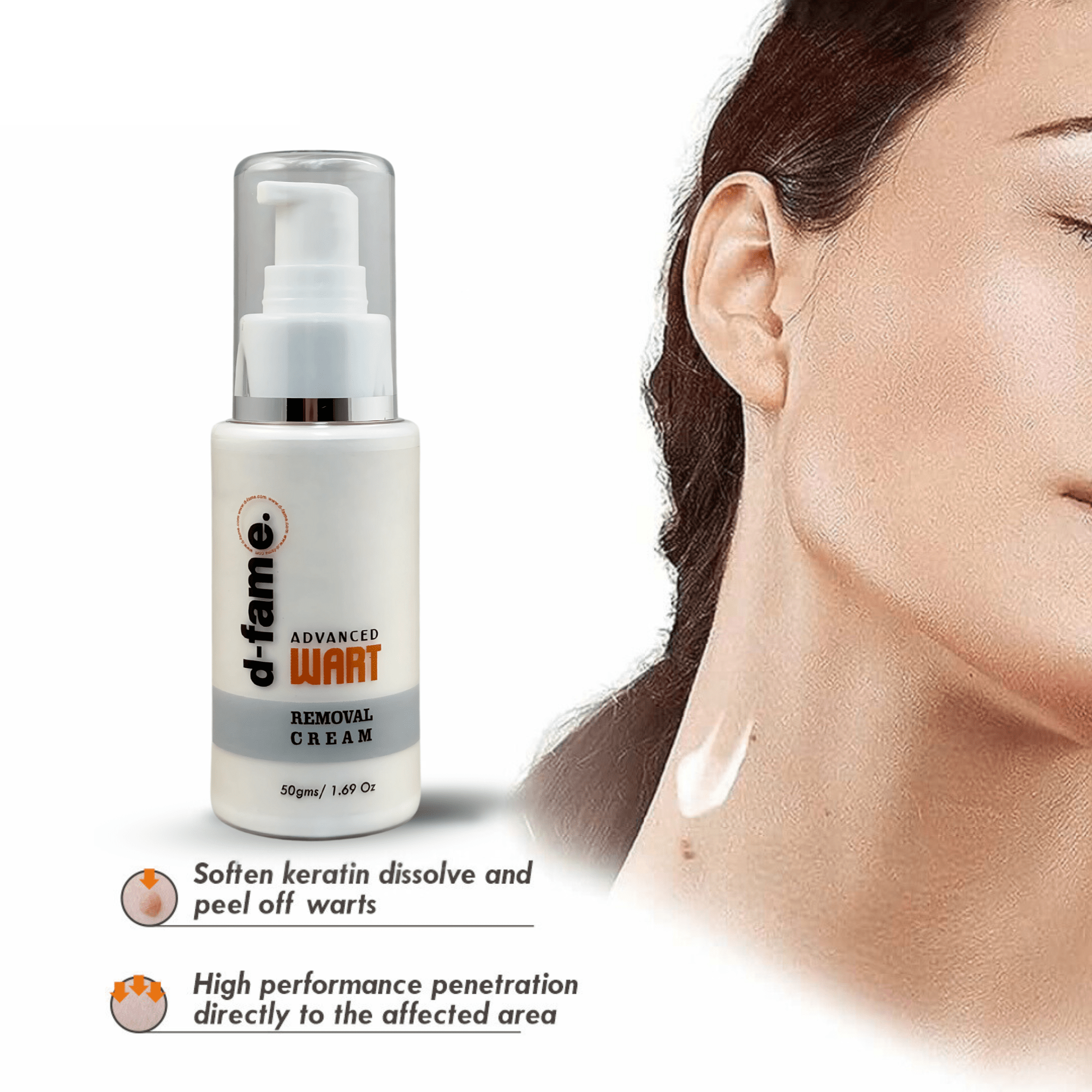 D-Fame Advanced Wart Removal Cream – Fast Results