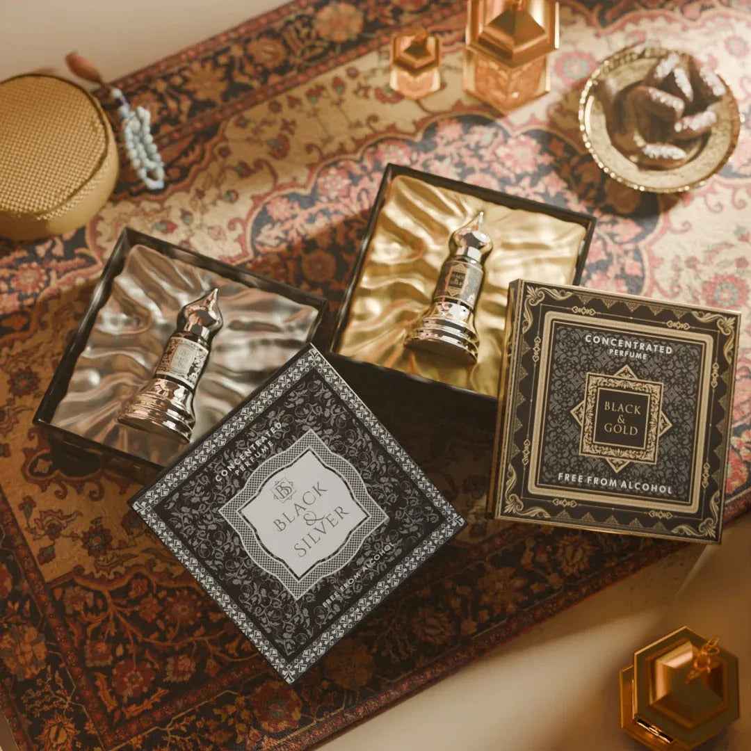 Black & Silver Oud | Concentrated Perfume | Attar Oil