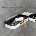 Bathroom Wall Mounted Storage Rack - Khareedlo.com.pk