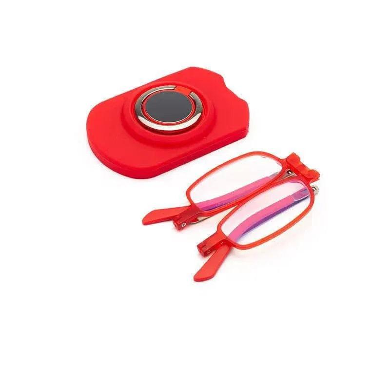 BLUE LIGHT READING PlASTIC FOLDING GLASSES +1.00 - Khareedlo.com.pk