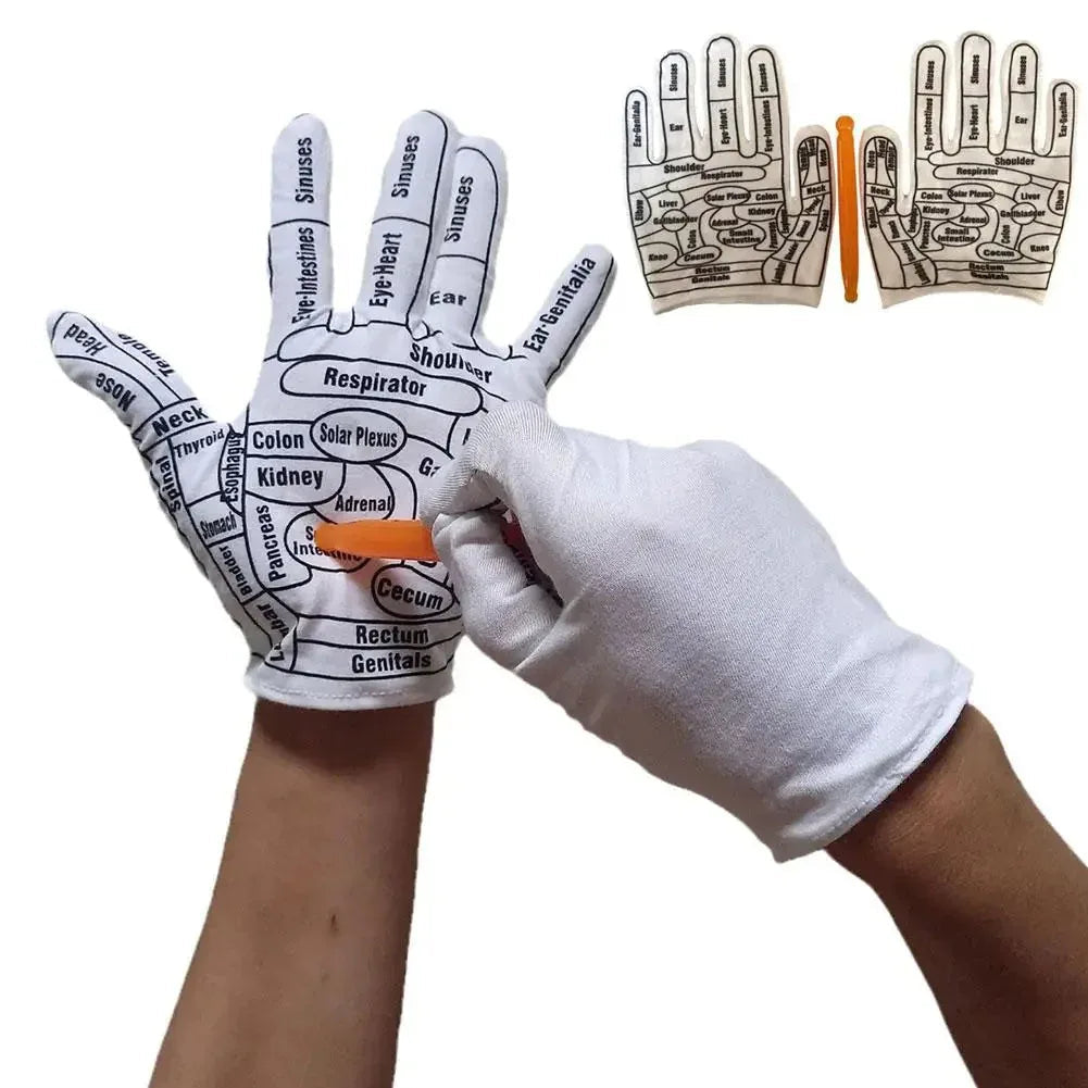 Gloves Hand Reflexology Tools - Khareedlo.com.pk