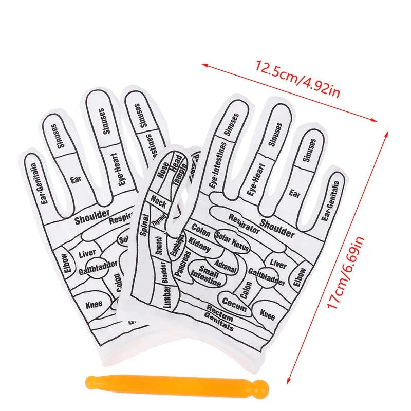 Gloves Hand Reflexology Tools - Khareedlo.com.pk