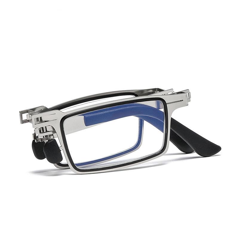 Ultra Light Titinium fordable reading glasses +1.00