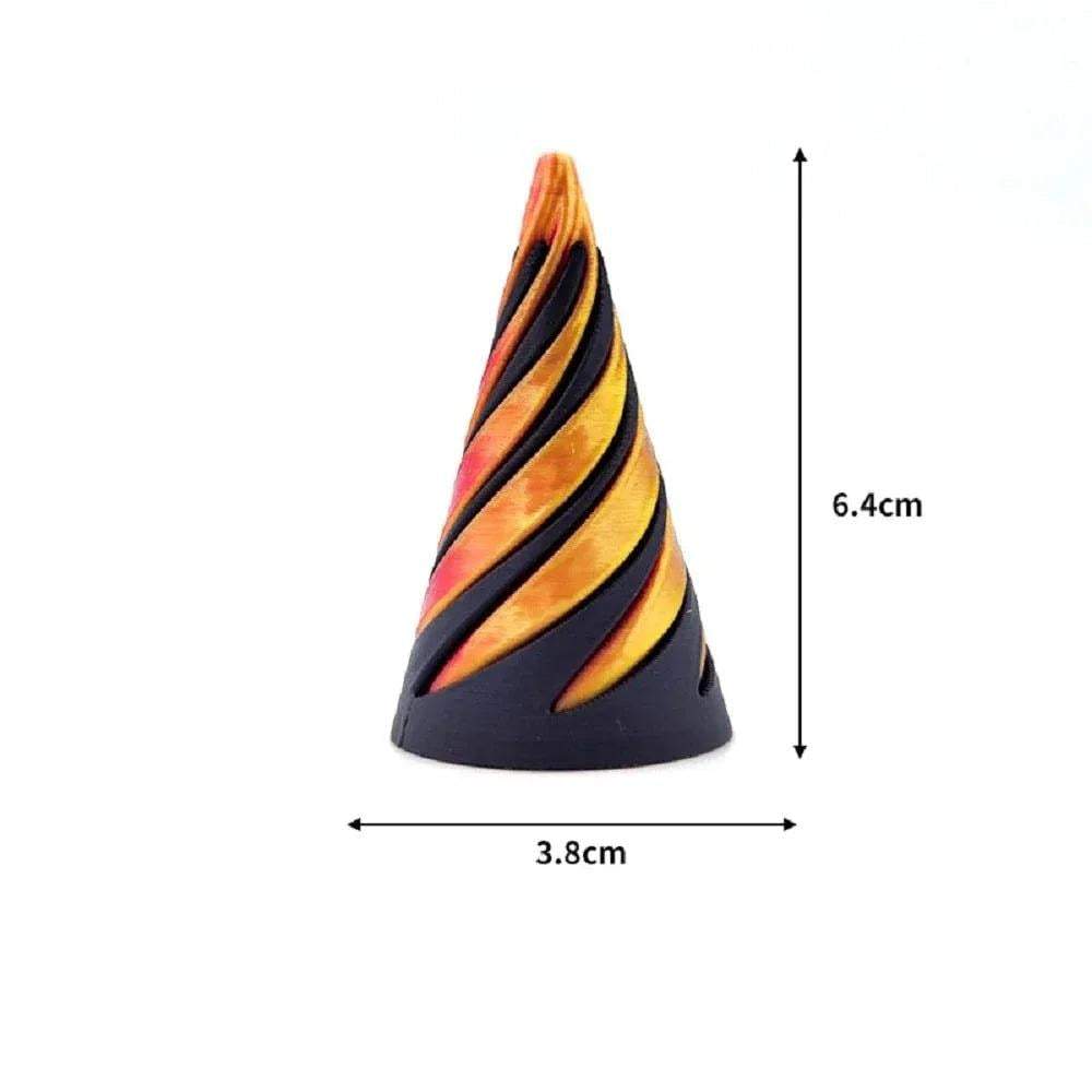 3d Printing Spiral Cone Fingertip Toys(PACK OF 2) - Khareedlo.com.pk