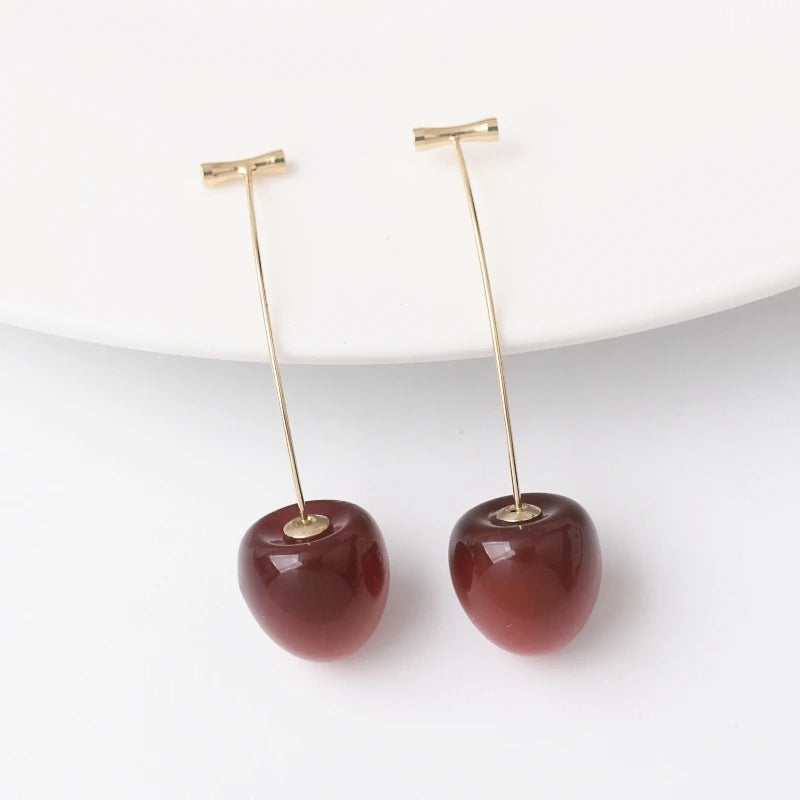 New Cherry Dangle Earrings