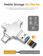 4 In 1 SD TF Memory Card OTG Adapter - Khareedlo.com.pk