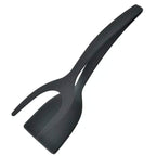 2 in 1 Grip and Flip Spatula Tongs - Khareedlo.com.pk