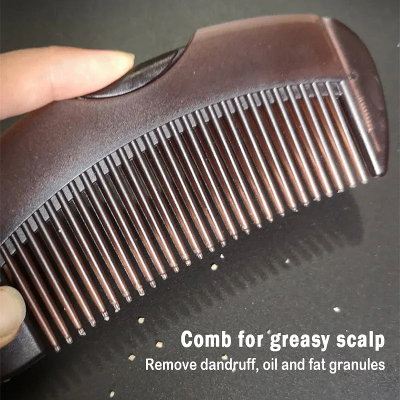 Anti-Dandruff Hollow Massage Hairbrush - Khareedlo.com.pk