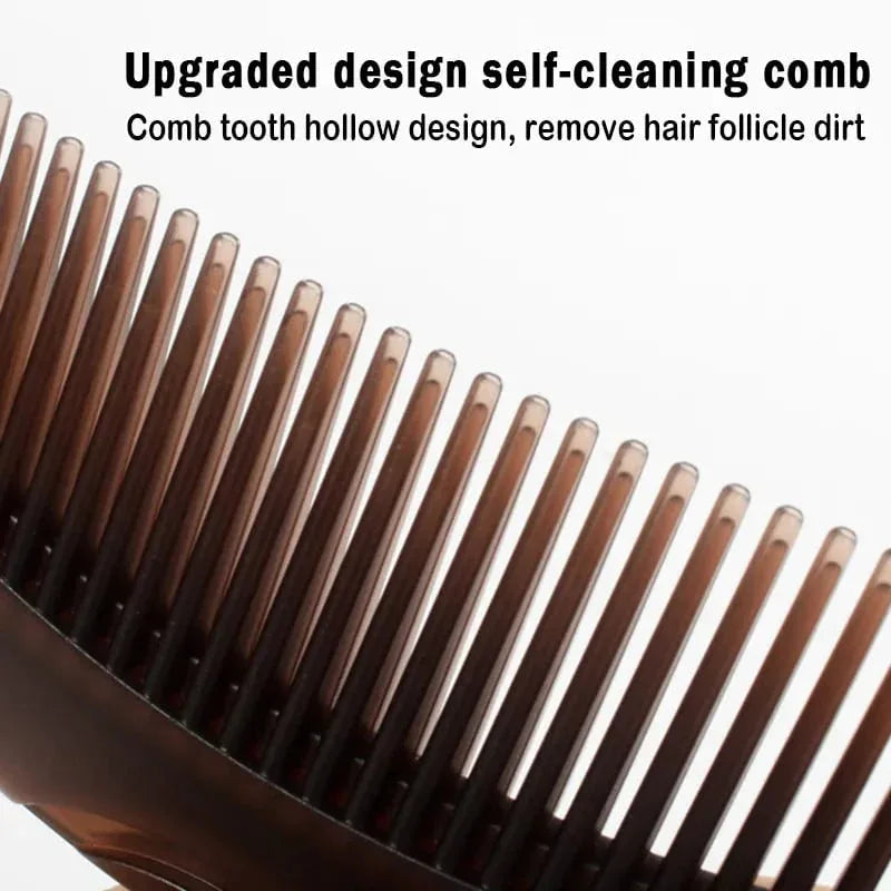 Anti-Dandruff Hollow Massage Hairbrush - Khareedlo.com.pk